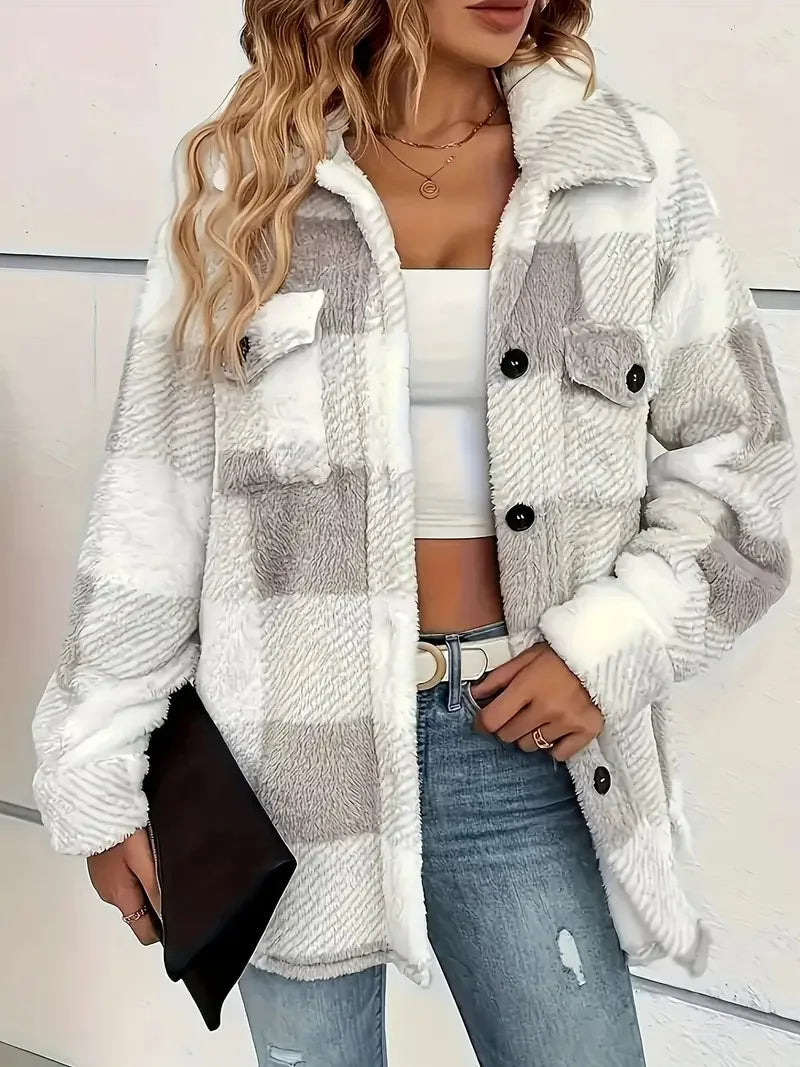 Jolien | Stijlvol Dames Fleece Jack | Comfortabel en Warm