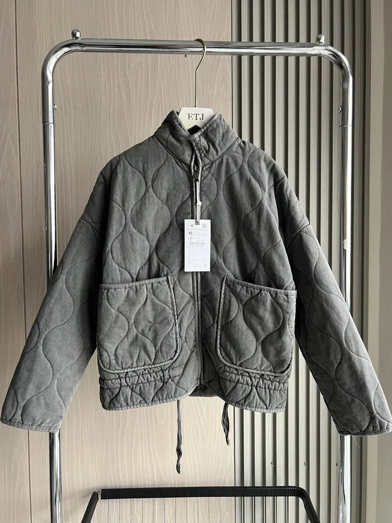 Esther | Stijlvolle Pocket-Detail Everyday Jas