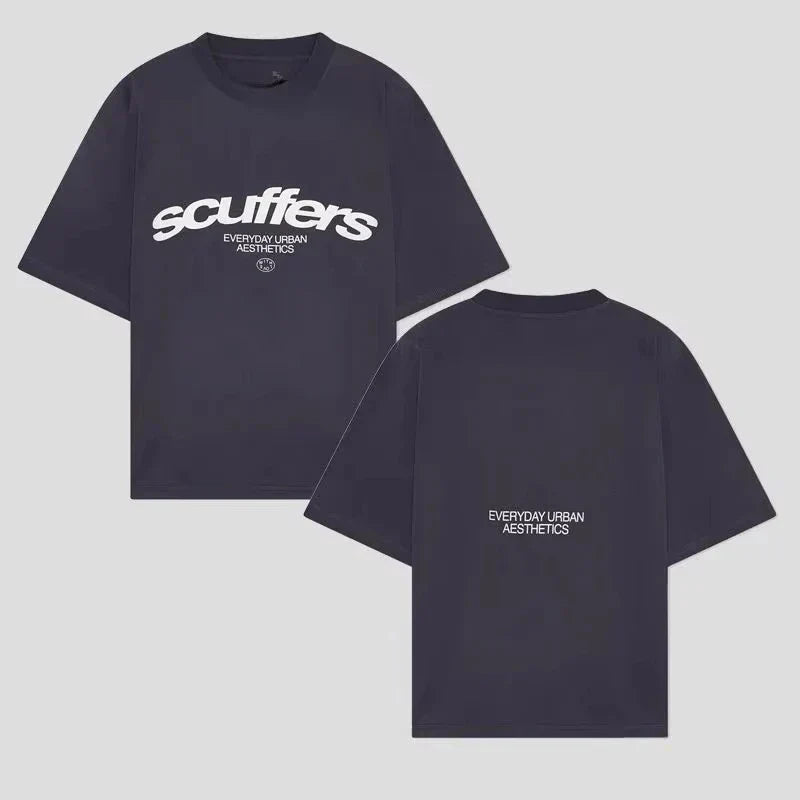 Scuffers T-Shirt – Unisex Streetwear Tee met Logo Print