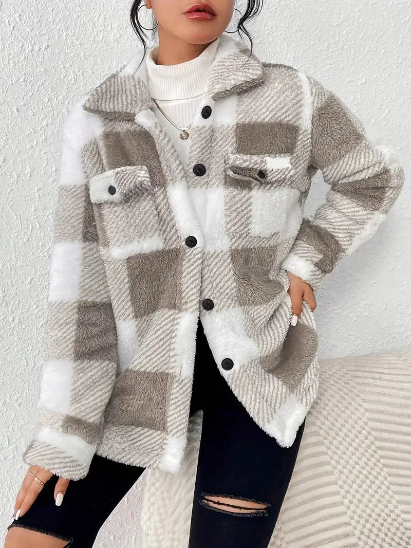 Jolien | Stijlvol Dames Fleece Jack | Comfortabel en Warm