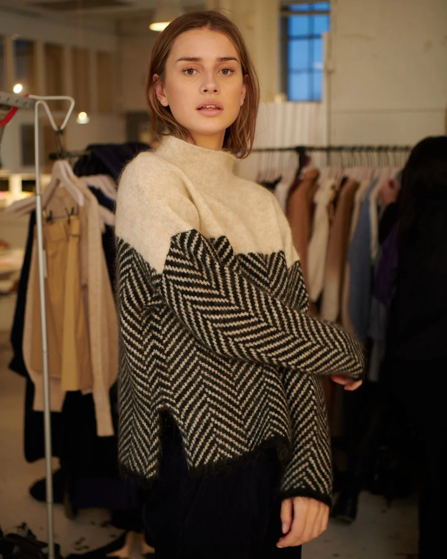 Luxe Zachte Cashmere Coltrui met Hoge Hals
