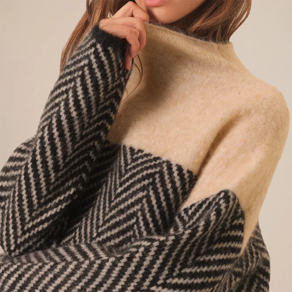 Luxe Zachte Cashmere Coltrui met Hoge Hals