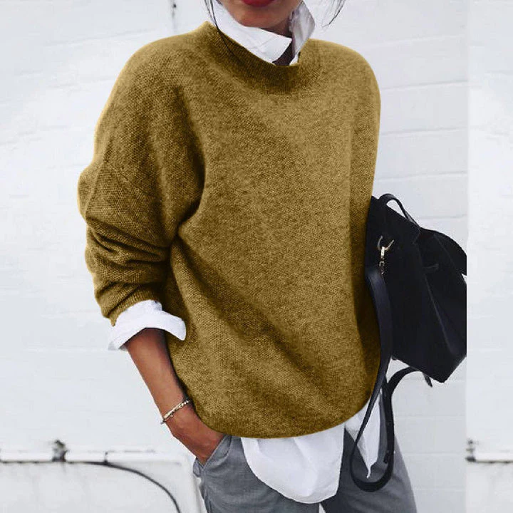 Zachte Casual Cashmere Trui met Effie Design