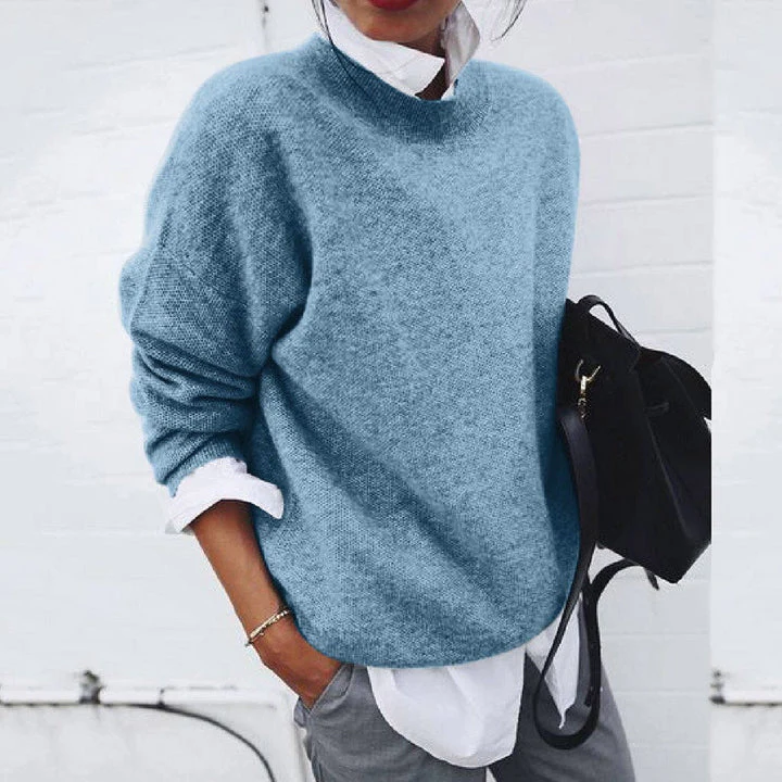 Zachte Casual Cashmere Trui met Effie Design