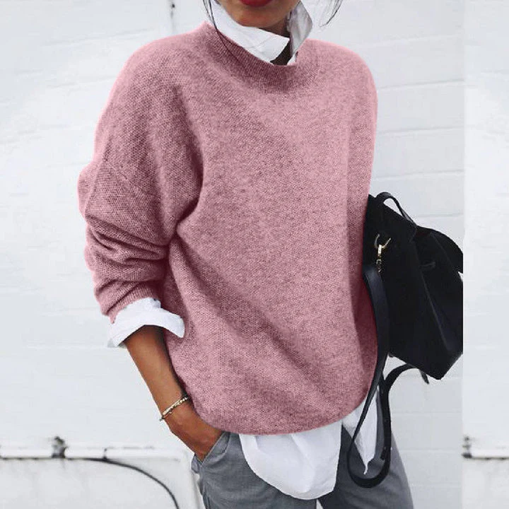 Zachte Casual Cashmere Trui met Effie Design