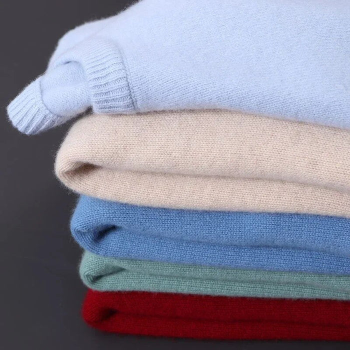 Stijlvolle Heren Trui | Luxe Kasjmier Losse Fit