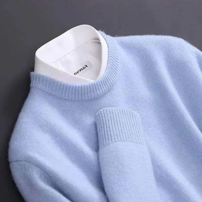 Stijlvolle Heren Trui | Luxe Kasjmier Losse Fit