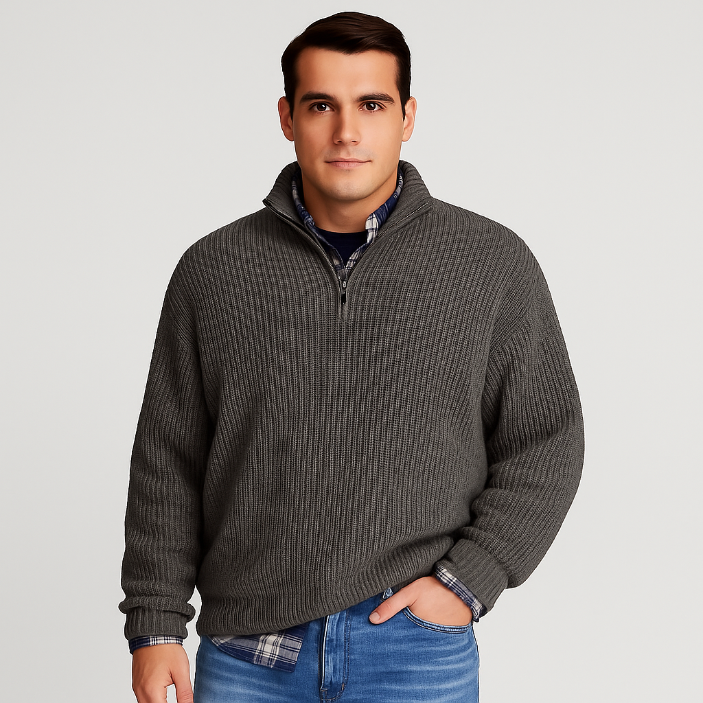 David | Elegante Heren Woltrui voor de Herfst