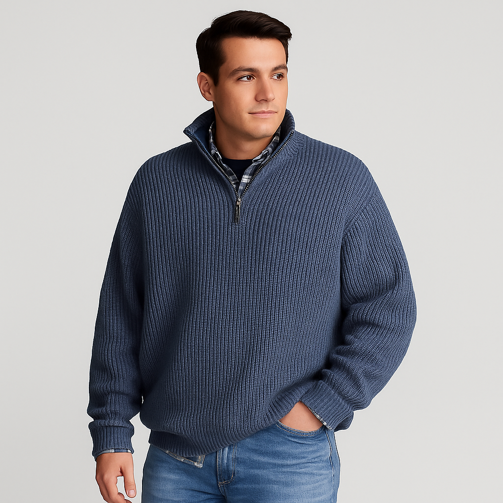 David | Elegante Heren Woltrui voor de Herfst