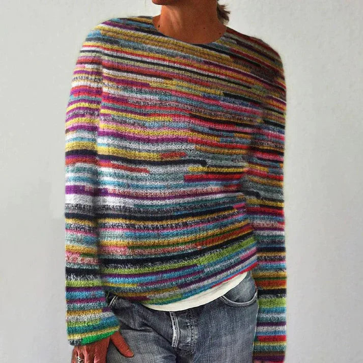 Tineke | Stijlvolle Dames Trui | Grofgebreid met Lange Mouwen