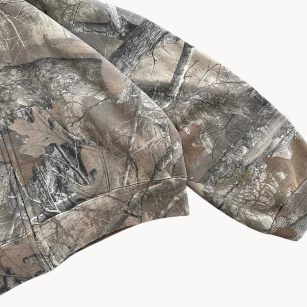 Stijlvolle Camouflage Hoodie | Comfortabele Relaxed Fit