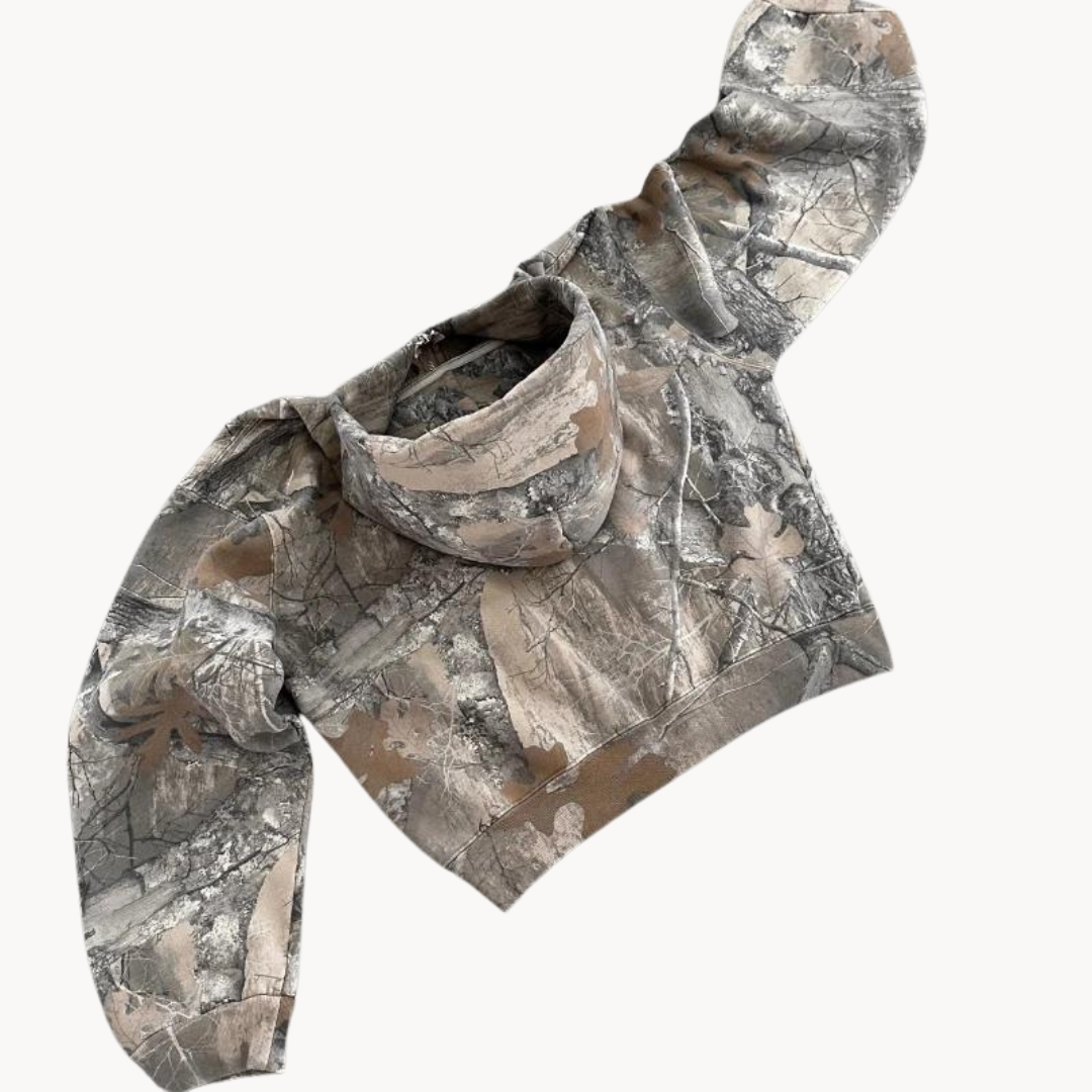Stijlvolle Camouflage Hoodie | Comfortabele Relaxed Fit