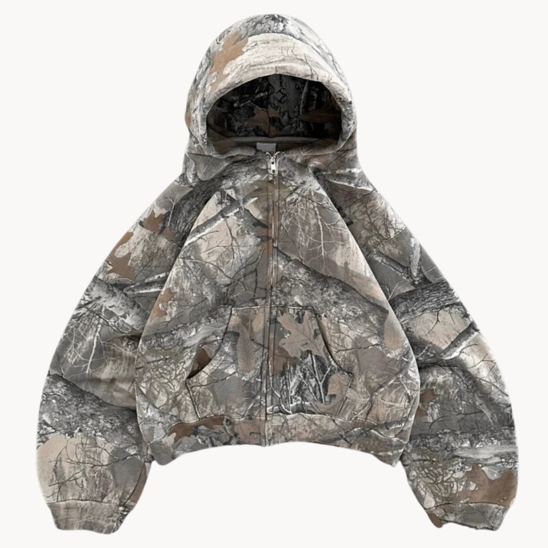 Stijlvolle Camouflage Hoodie | Comfortabele Relaxed Fit