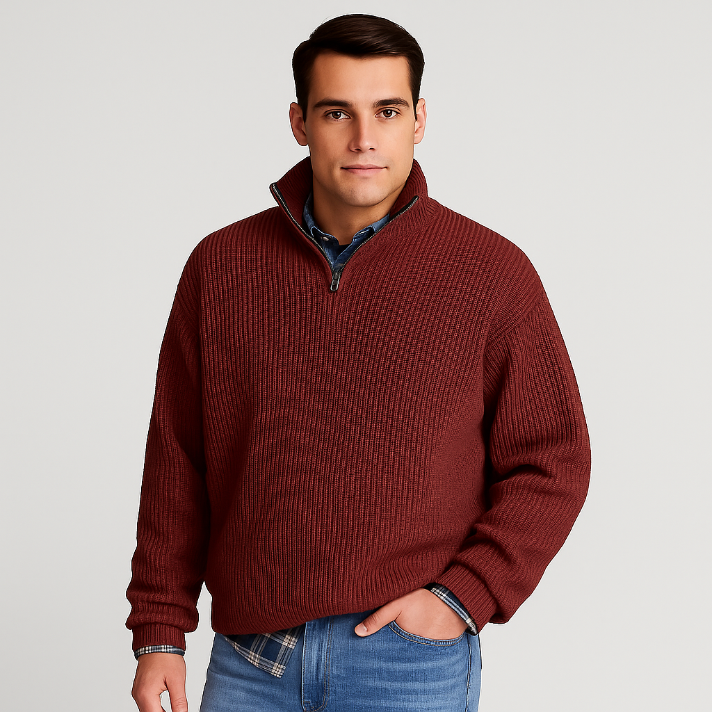 David | Elegante Heren Woltrui voor de Herfst