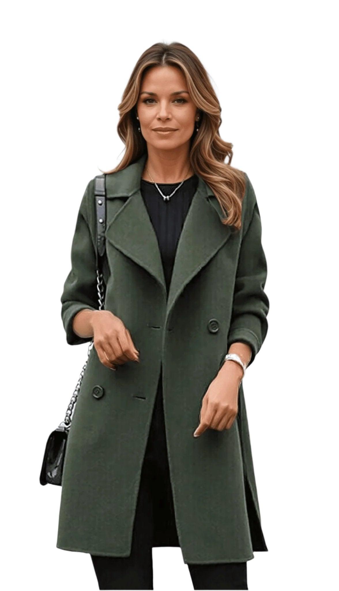 Jeannette | Stijlvolle Iconische Trenchcoat voor Elegante Verschijning