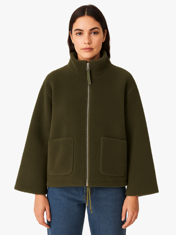 Jeanne | Ultra-Zachte Oversized Sherpa Fleece Jas Stijlvol voor Koud Weer