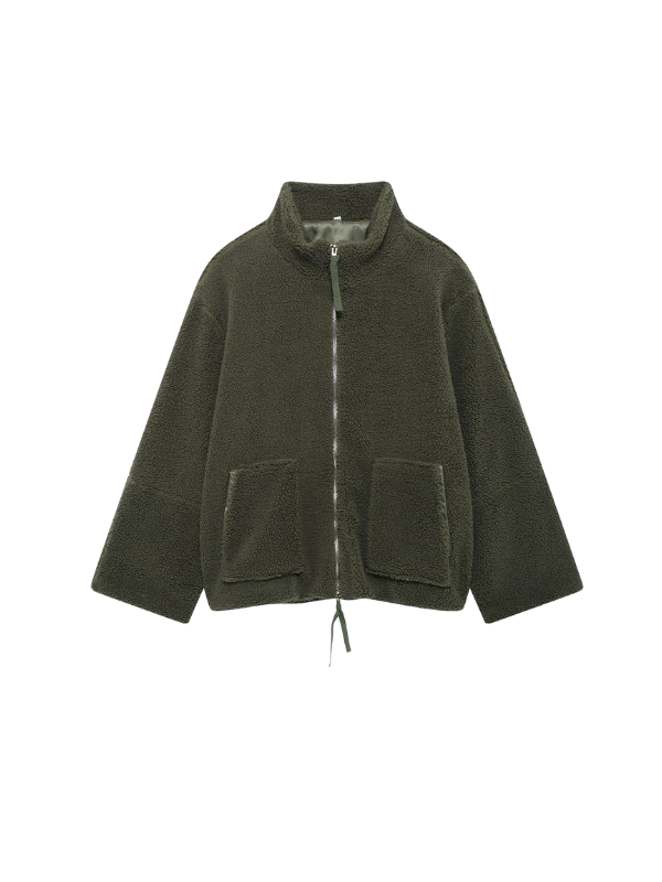 Jeanne | Ultra-Zachte Oversized Sherpa Fleece Jas Stijlvol voor Koud Weer