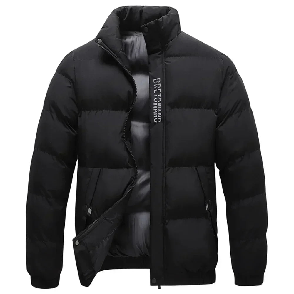 Stijlvolle Winterjas met Kraag voor Heren