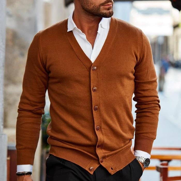 Durk | Stijlvol Heren Vest Comfortabele Casual Cardigan