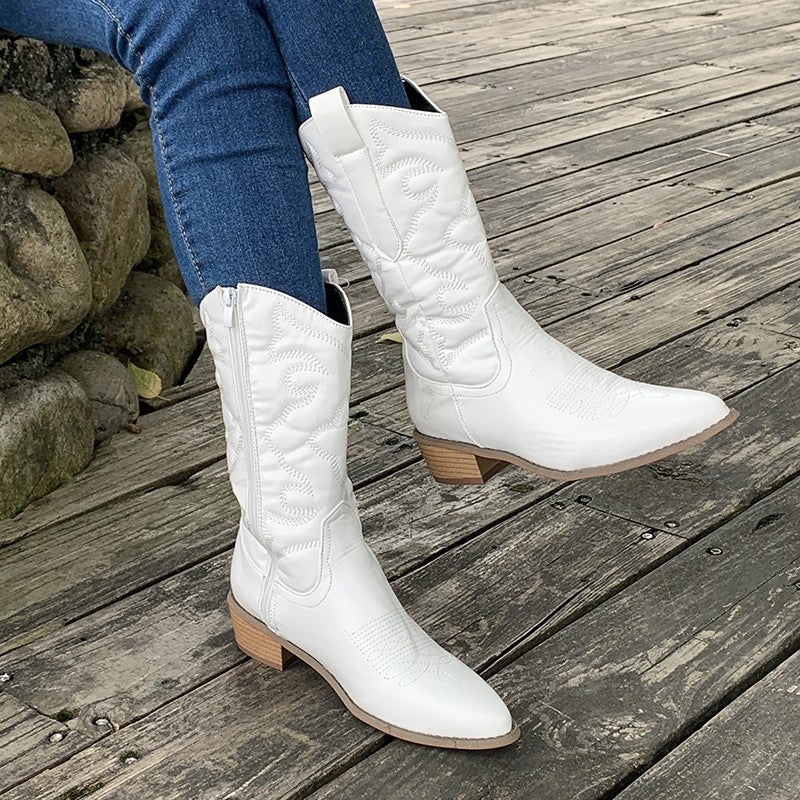Elegante Dames Cowboylaarzen – Moderne Westerse Stijl met Comfort