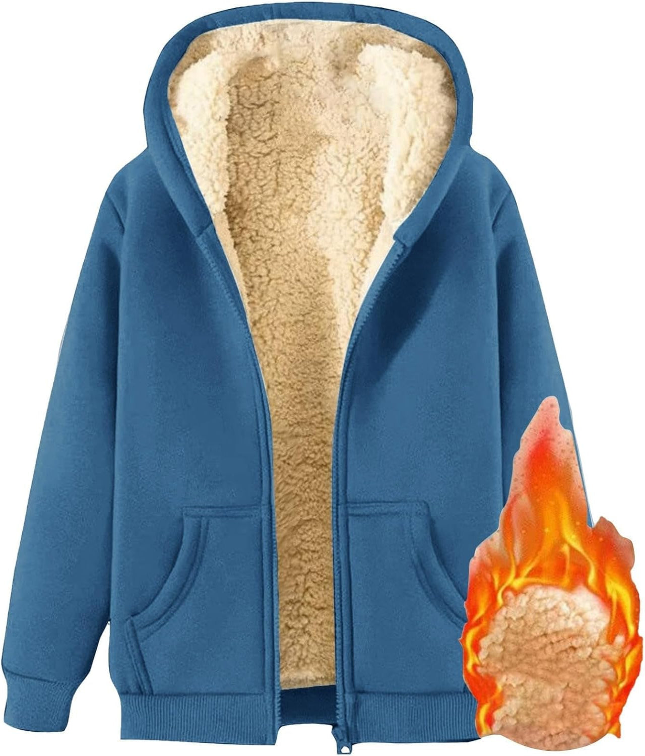 Trijnie | Zachte Warme Fleece Hoodie voor Dames