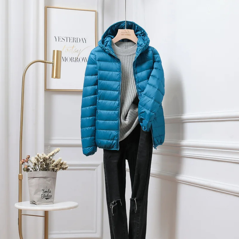 Stijlvolle Dames Puffer Jacket - Lichtgewicht en Waterafstotend