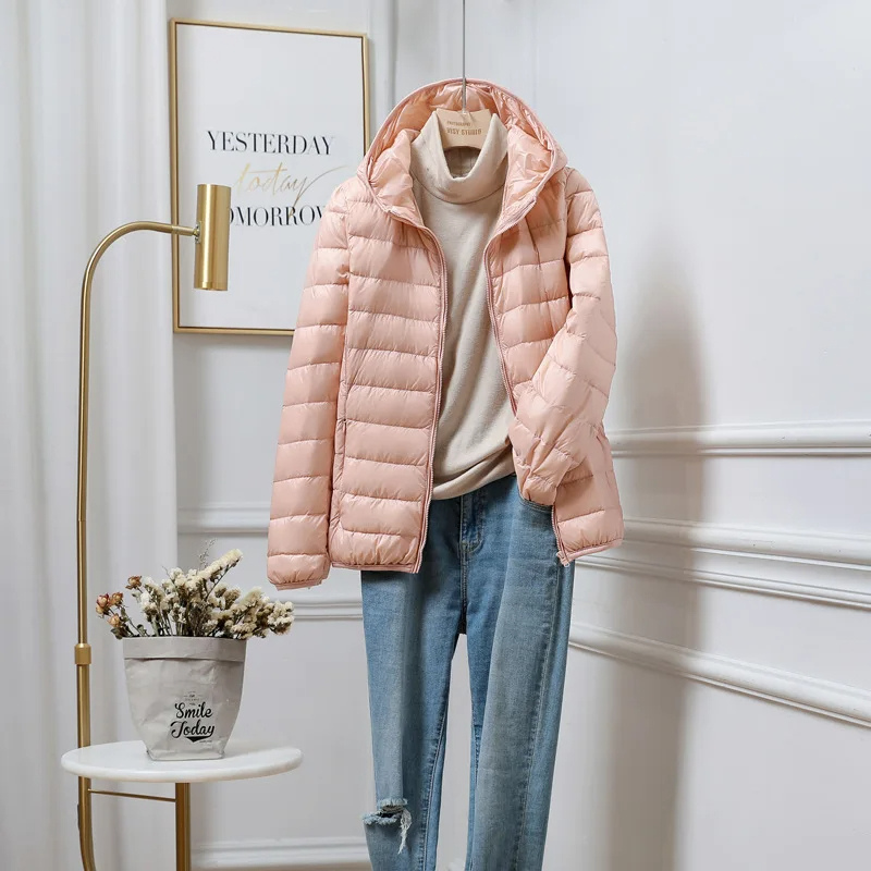 Stijlvolle Dames Puffer Jacket - Lichtgewicht en Waterafstotend