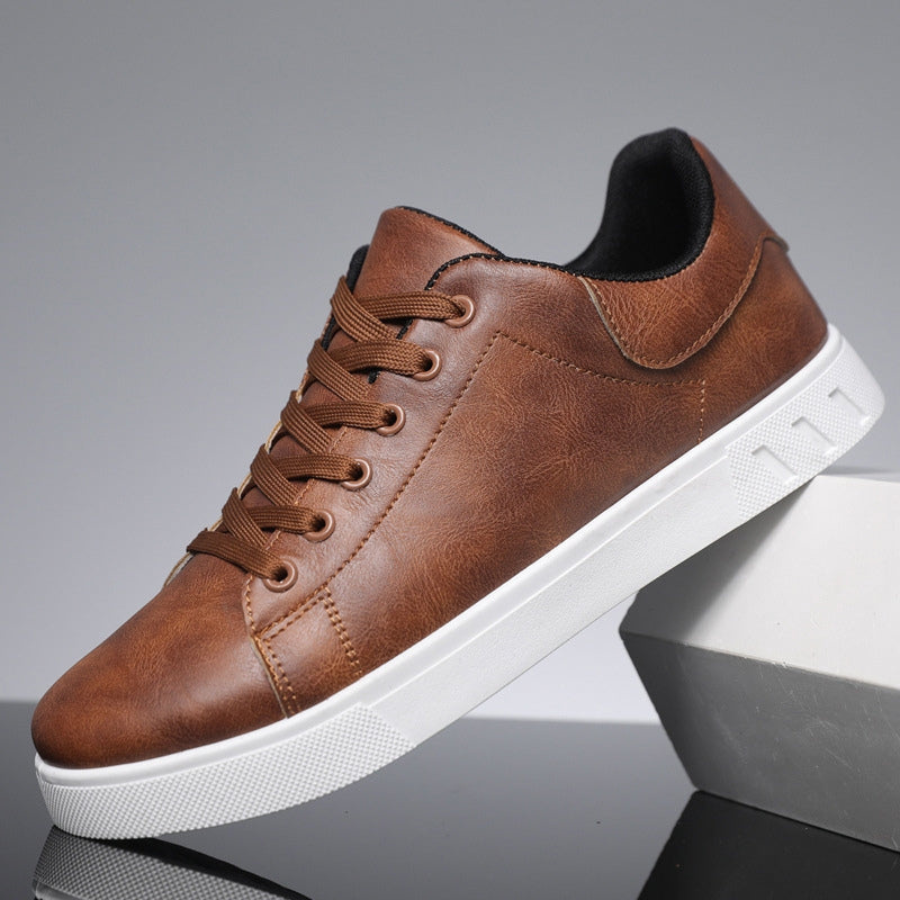 Moderne Leren Sneakers voor Mannen