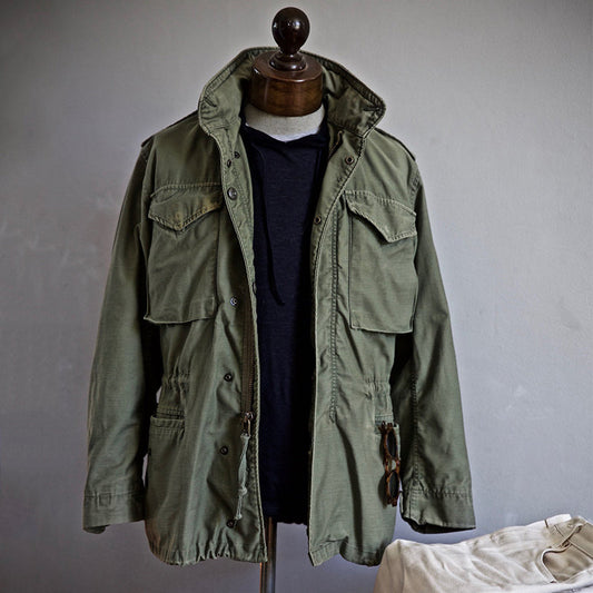 Tim | Stijlvolle Heren Militaire Field Jacket | Tijdloos Design