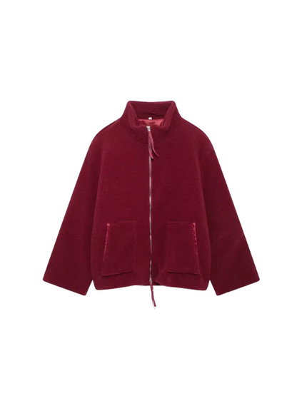Jeanne | Ultra-Zachte Oversized Sherpa Fleece Jas Stijlvol voor Koud Weer