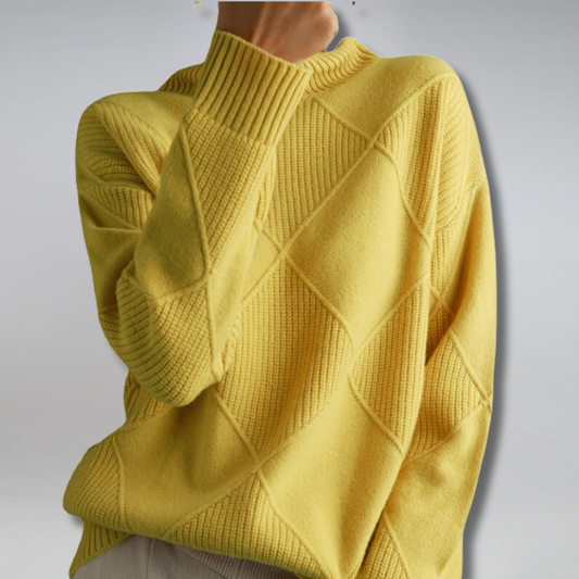 Lenny | Zachte Kasjmier Dames Rollkragenpullover Comfortabel