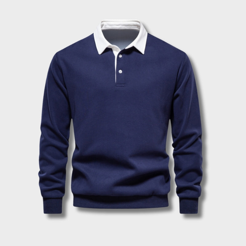 Rokus | Stijlvolle Polo Pullover voor Mannen