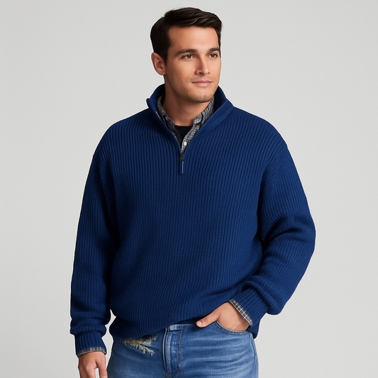 David | Elegante Heren Woltrui voor de Herfst
