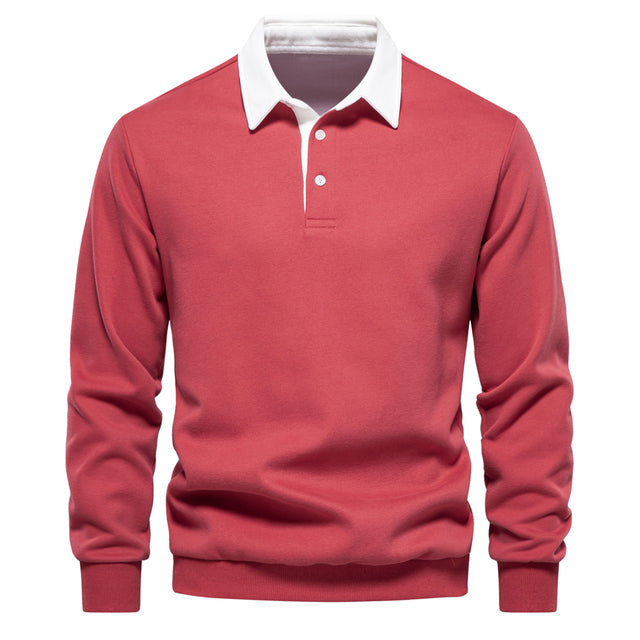 Rokus | Stijlvolle Polo Pullover voor Mannen