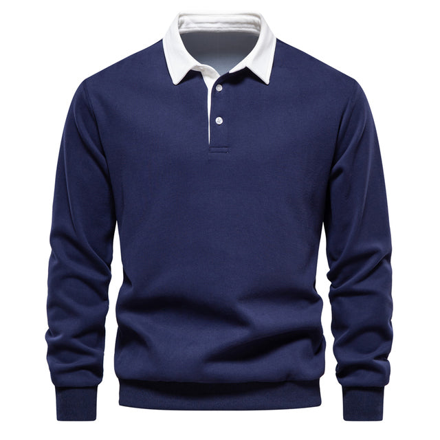 Rokus | Stijlvolle Polo Pullover voor Mannen