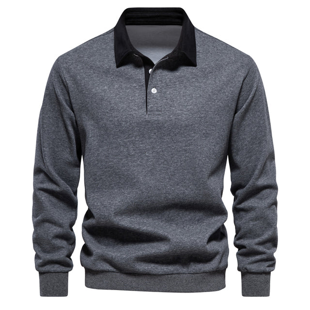 Rokus | Stijlvolle Polo Pullover voor Mannen