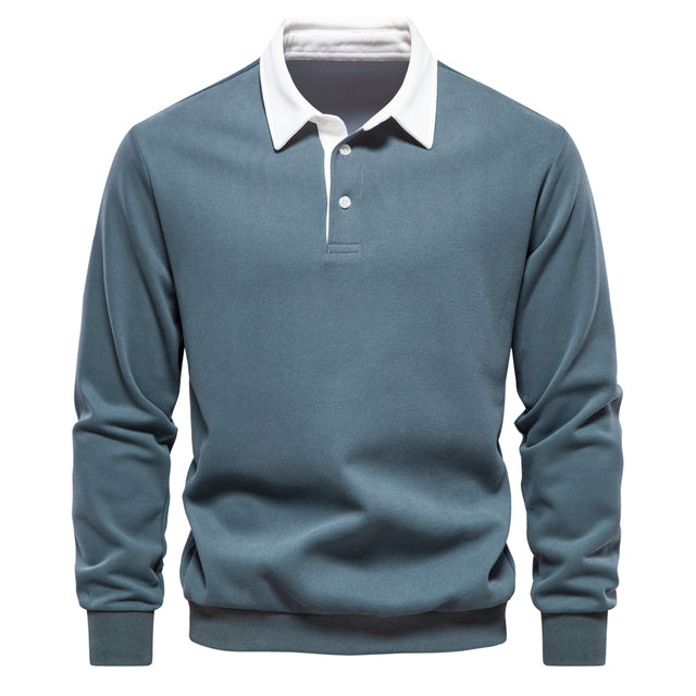 Rokus | Stijlvolle Polo Pullover voor Mannen