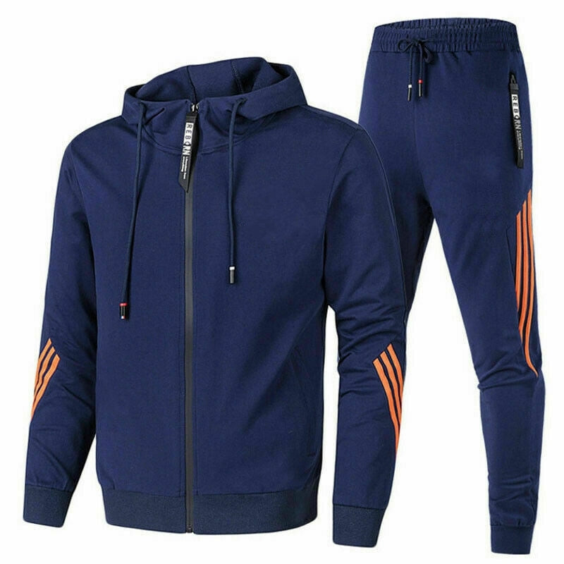 Stijlvol Heren Trainingspak met Comfortabele Pasvorm