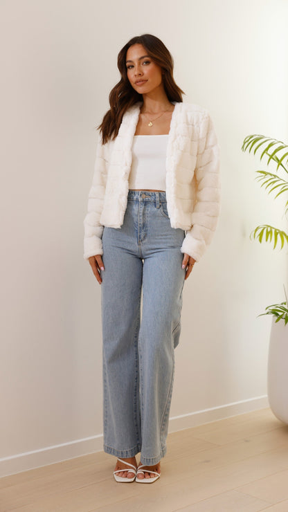 Loesje | Stijlvol Luxe Dames Crop Jacket