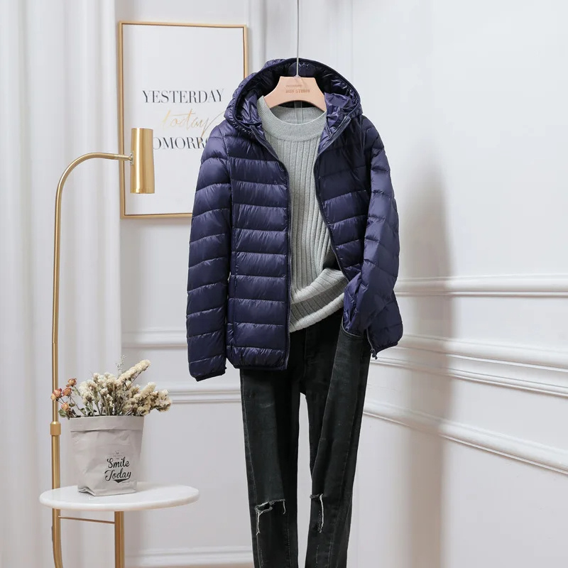 Stijlvolle Dames Puffer Jacket - Lichtgewicht en Waterafstotend