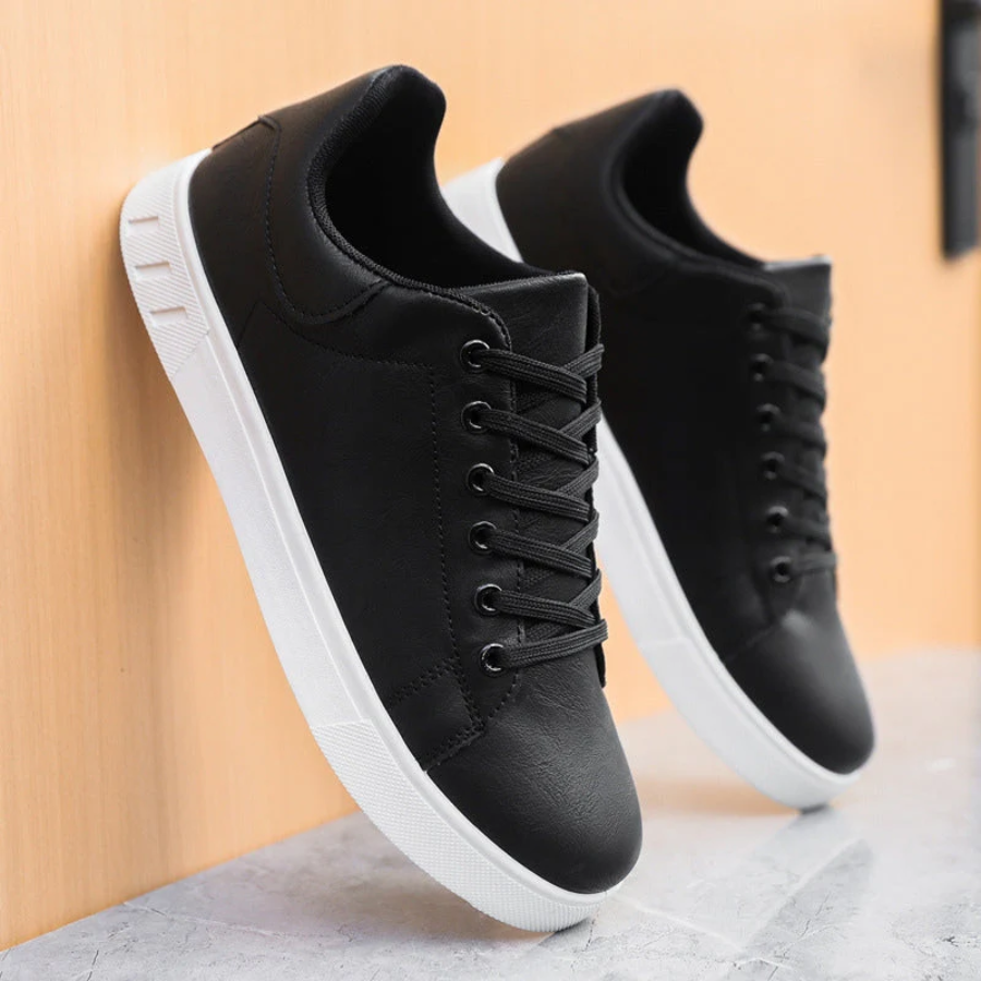Moderne Leren Sneakers voor Mannen