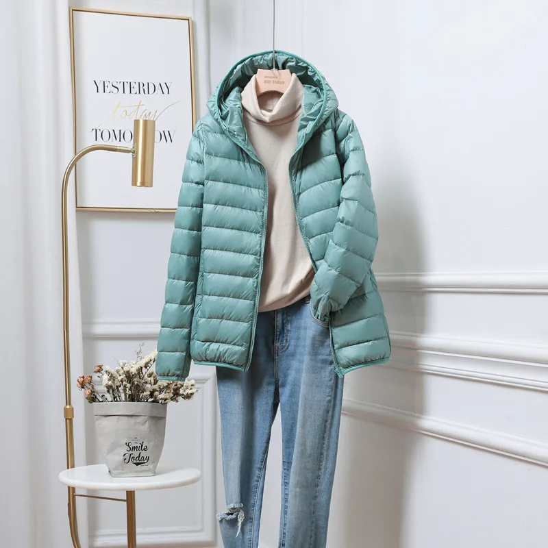 Stijlvolle Dames Puffer Jacket - Lichtgewicht en Waterafstotend