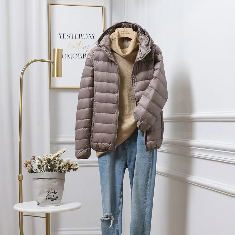 Stijlvolle Dames Puffer Jacket - Lichtgewicht en Waterafstotend