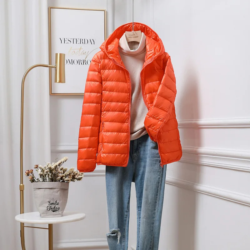 Stijlvolle Dames Puffer Jacket - Lichtgewicht en Waterafstotend