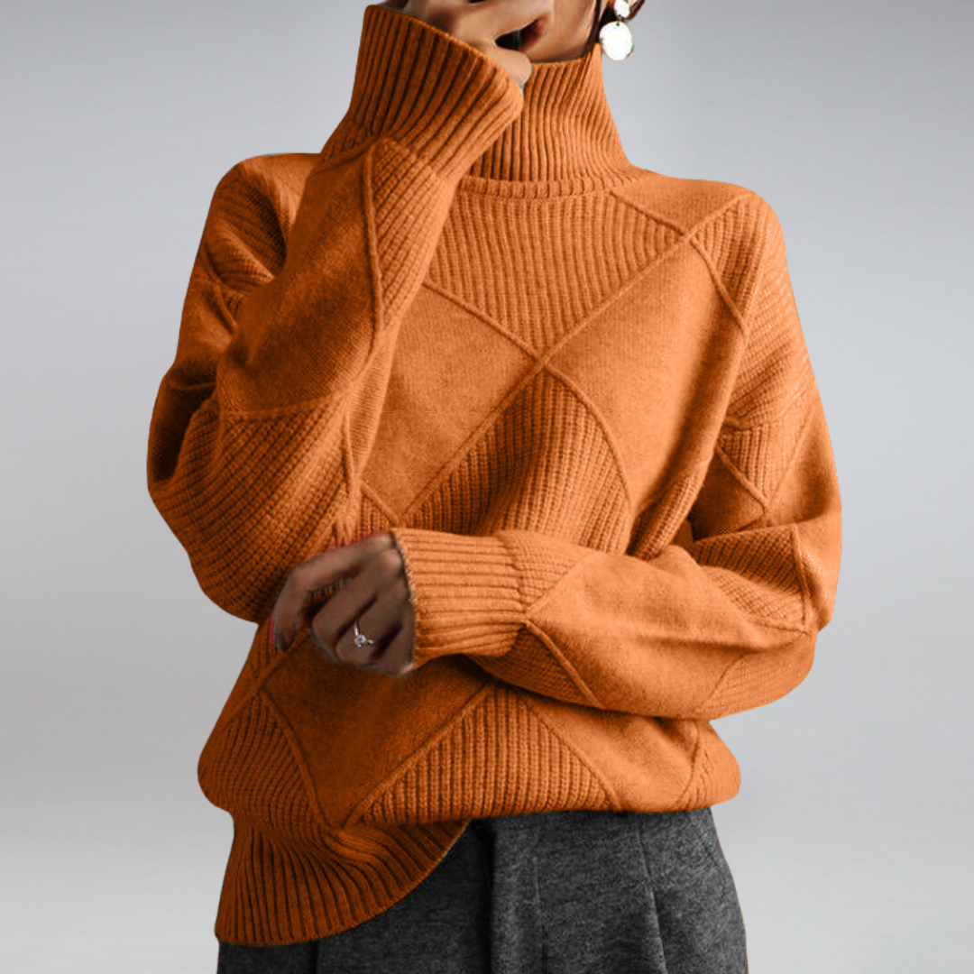 Lenny | Zachte Kasjmier Dames Rollkragenpullover Comfortabel