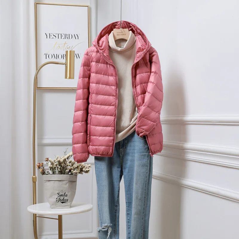 Stijlvolle Dames Puffer Jacket - Lichtgewicht en Waterafstotend