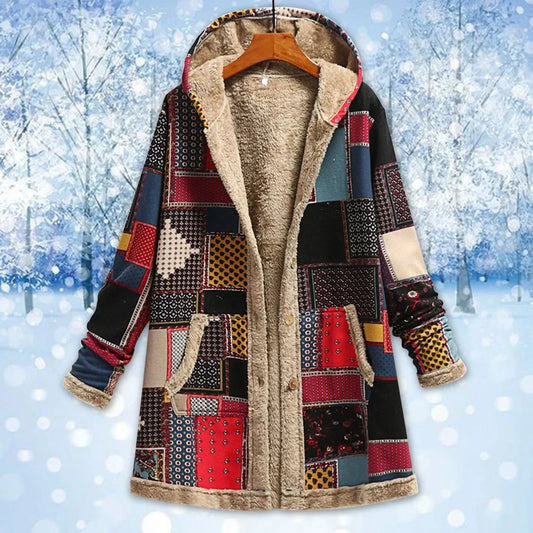 Flaur | Comfortabele Warme Fleece Jas voor Dames met Kapuze