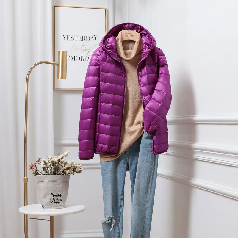 Stijlvolle Dames Puffer Jacket - Lichtgewicht en Waterafstotend