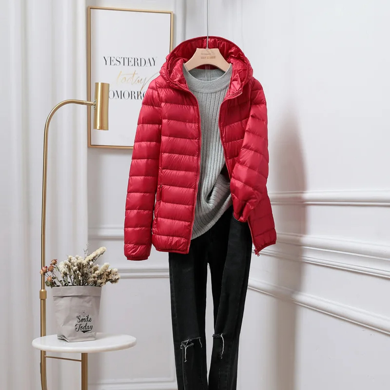 Stijlvolle Dames Puffer Jacket - Lichtgewicht en Waterafstotend