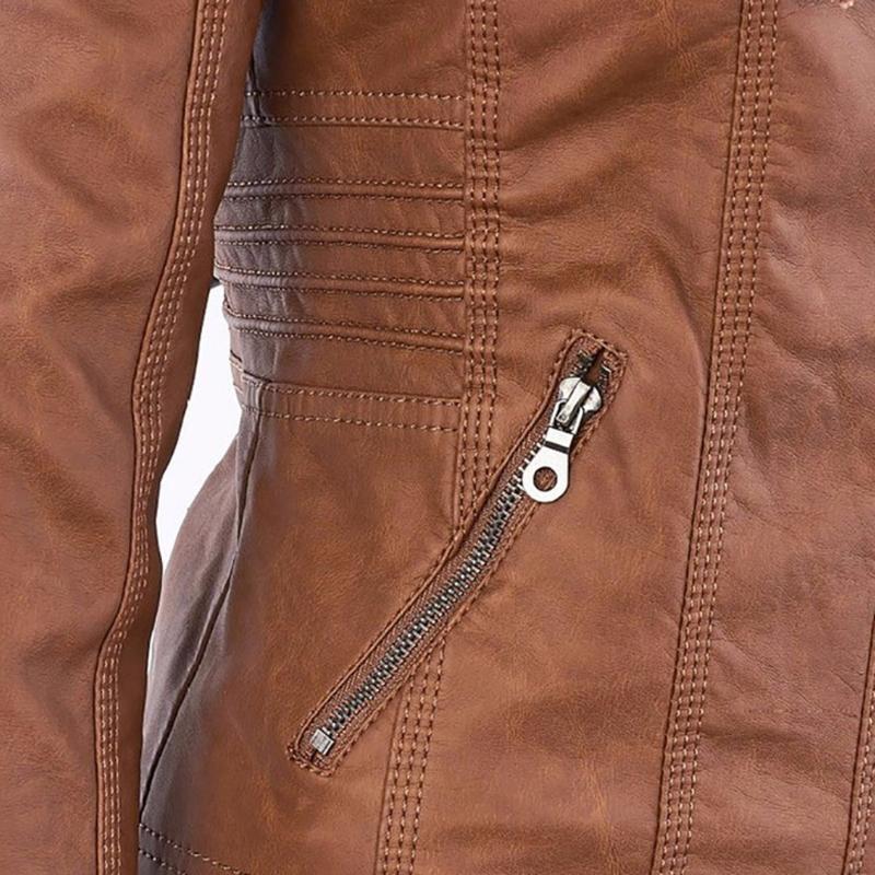 Marga | Stijlvolle Jas | Klassieke Moto Jacket | Hoge Kwaliteit